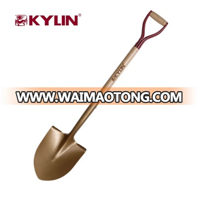 Wholesale Good Price Brazilian Steel Digging Tools Shovel Head Garden Tools Farm Shovel With Long Wooden Handle